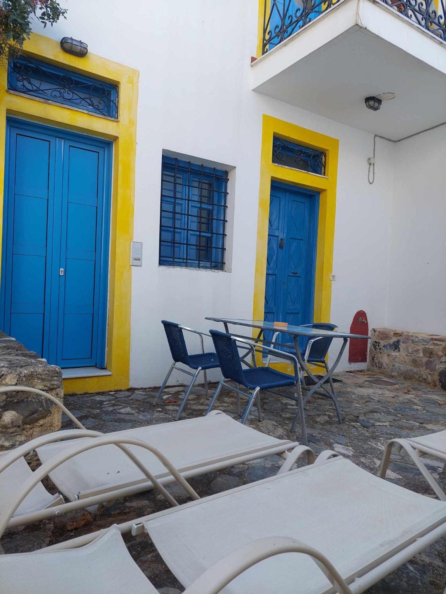 Seaview Villa Asfendiou ภายนอก รูปภาพ